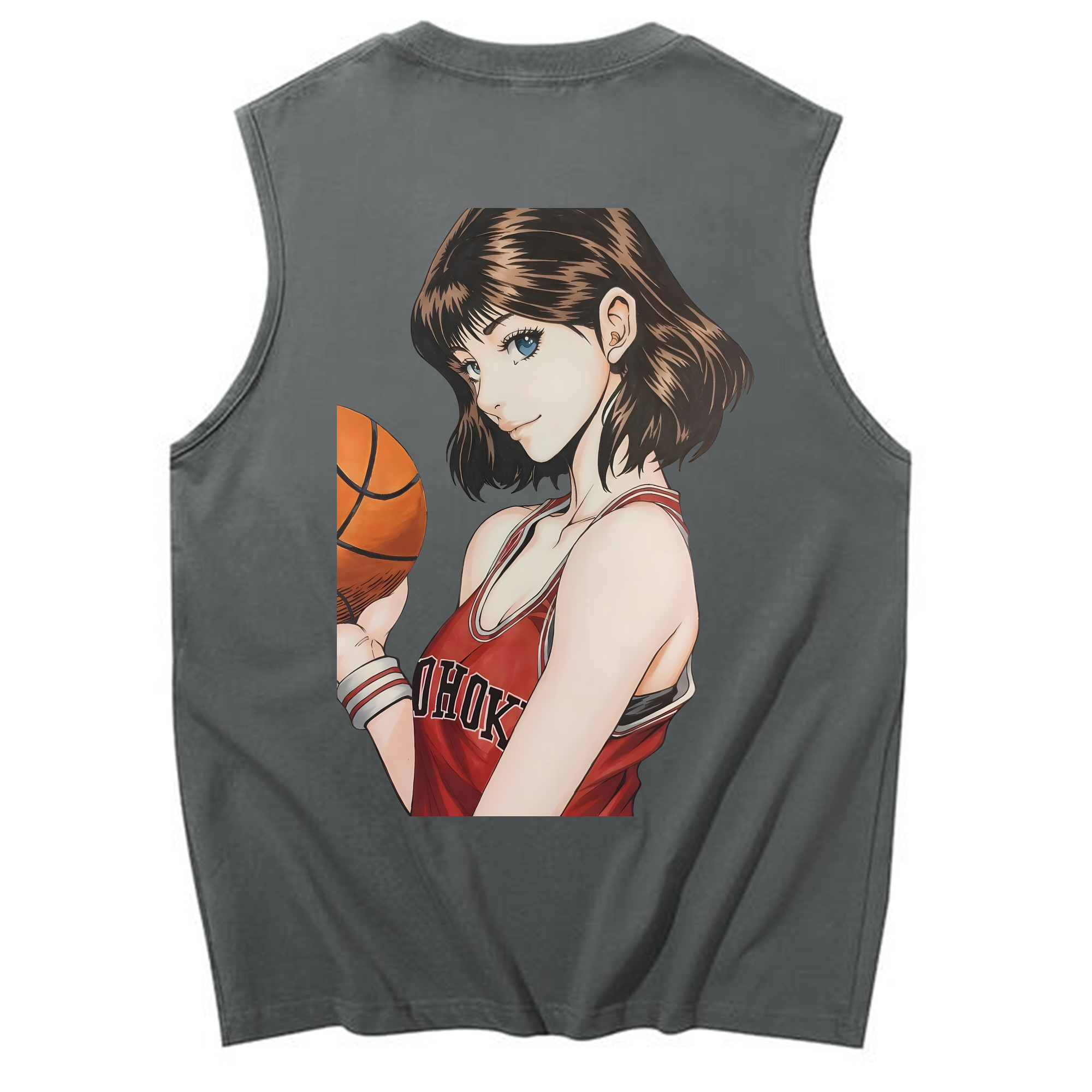 （画像用） SLAM DUNK／スラムダンク コットン100％タンクトップ（背面プリント）
